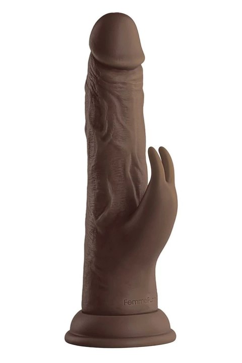 FemmeFunn Wireless Turbo Rabbit Brown - model z rotacją i 8 trybami pracy