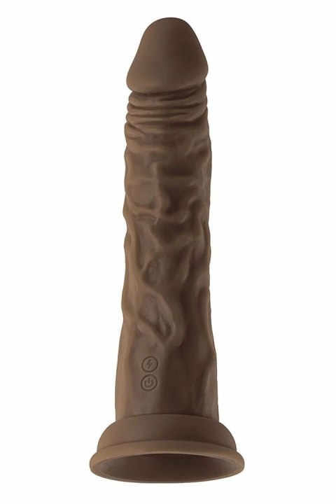 FemmeFunn Wireless Turbo Shaft Brown 21,6 cm - model z rotacją i wibracjami