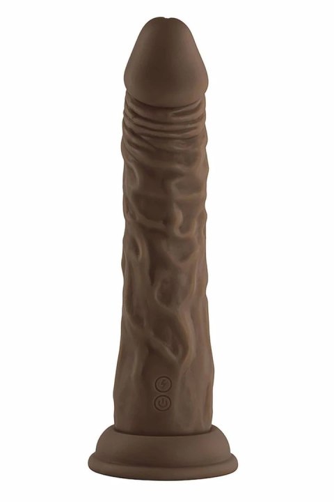 FemmeFunn Wireless Turbo Shaft Brown 21,6 cm - model z rotacją i wibracjami