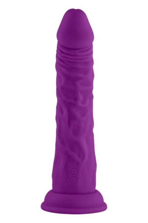 FemmeFunn Wireless Turbo Shaft Purple - obrotowy model z przyssawką 21,6 cm