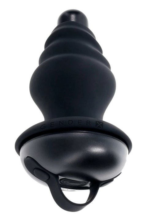GENDER X ECHO - wibrujący model z silikonową nakładką, 15,3 cm