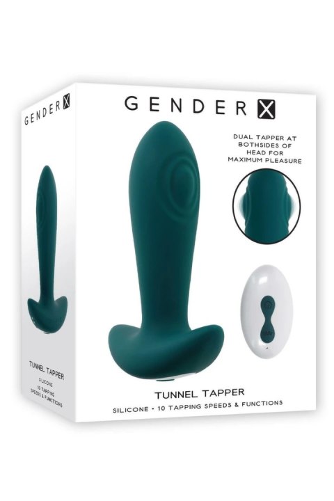 GENDER X TUNNEL TAPPER - zdalnie sterowany model z podwojną strefą wibracji