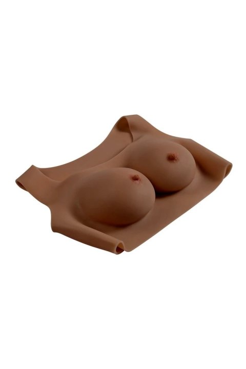 GENDER X UNDERGARMENTS Plate C-Cup Dark silikonowa kamizelka piersiowa
