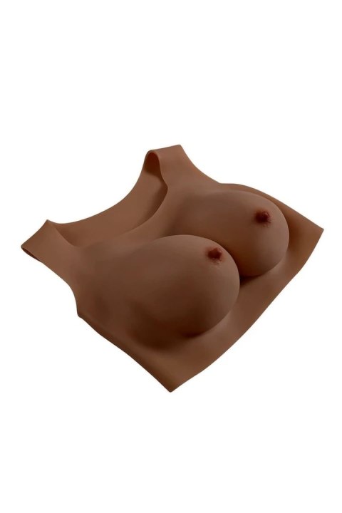 GENDER X UNDERGARMENTS Plate D-Cup Dark silikonowa kamizelka piersiowa