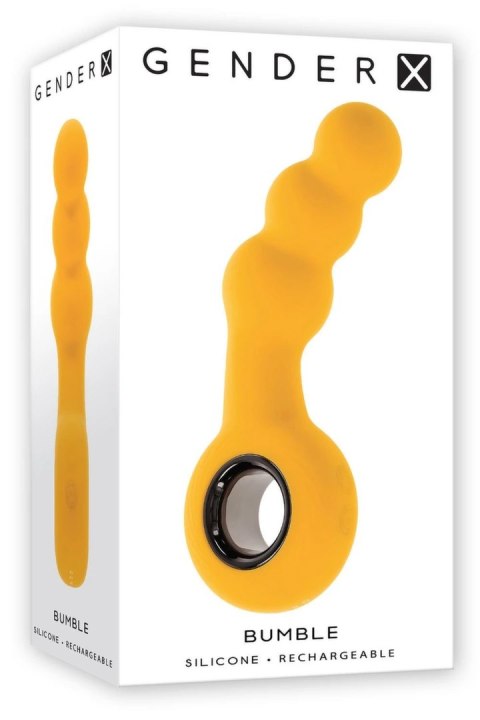 Gender X Bumble wibrująca maszyna intymna z uchwytem, silikon, 15 cm
