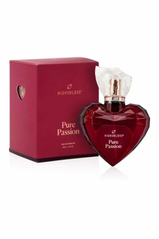 HIGH ON LOVE PURE PASSION PERFUME 80 ml - perfumy wegańskie z nutą owocow i wanilii