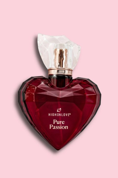 HIGH ON LOVE PURE PASSION PERFUME 80 ml - perfumy wegańskie z nutą owocow i wanilii