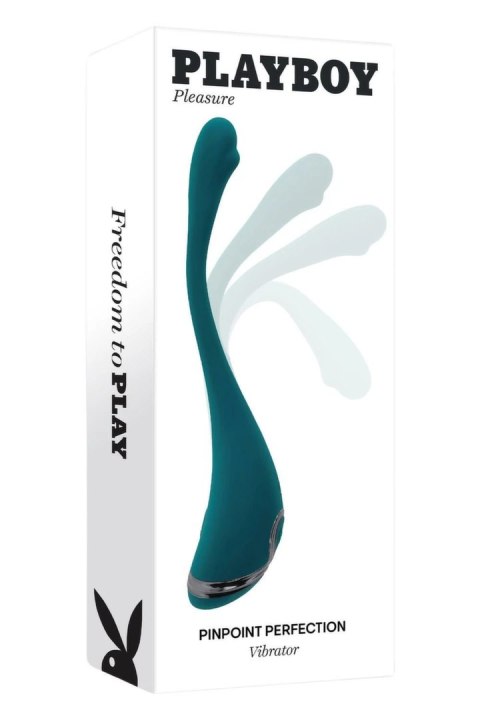 PLAYBOY Pinpoint Perfection - precyzyjny wibrator silikonowy USB