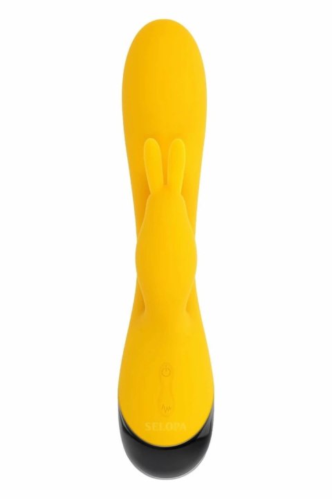 SELOPA BUZZZ BUNNY silikonowy masażer intymny z podwojnym silnikiem