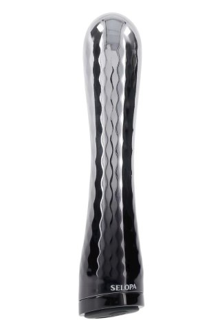SELOPA SILVERADO wibrator chromowany, 3 tryby, wodoodporny, USB