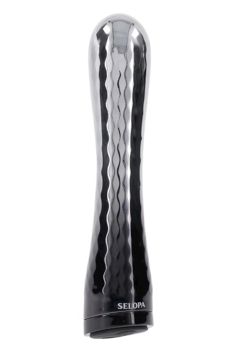 SELOPA SILVERADO wibrator chromowany, 3 tryby, wodoodporny, USB