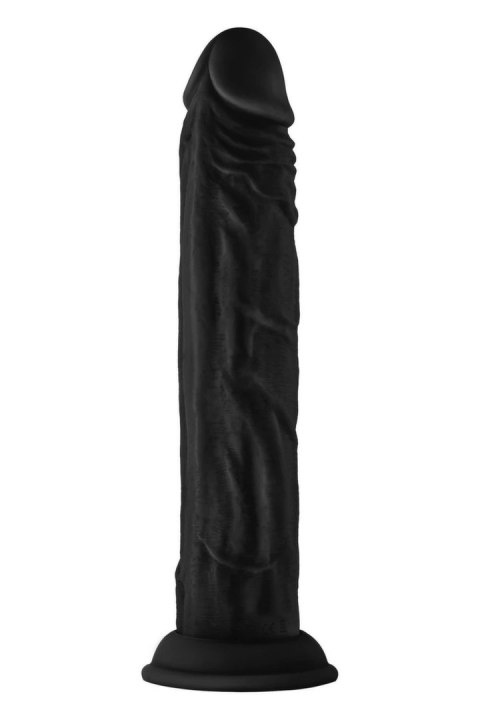 SHAFT MODEL J 9.5" Liquid Silicone Czarny - anatomiczny model z przyssawką