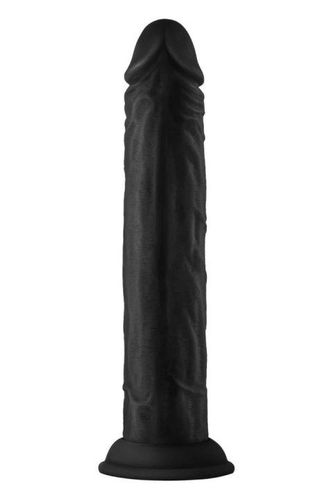SHAFT MODEL J 9.5" Liquid Silicone Czarny - anatomiczny model z przyssawką