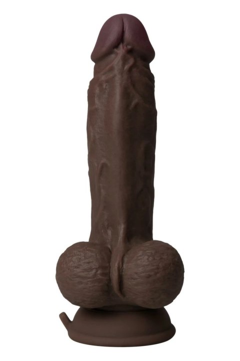 SHAFT Model A 7.5" Mahogany - silikonowy model wibracyjny FlexiSkin™