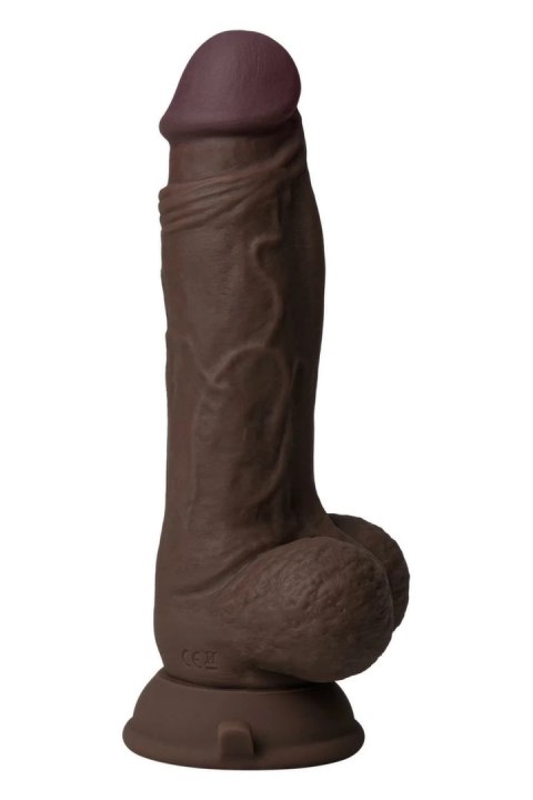 SHAFT Model A 7.5" Mahogany - silikonowy model wibracyjny FlexiSkin™