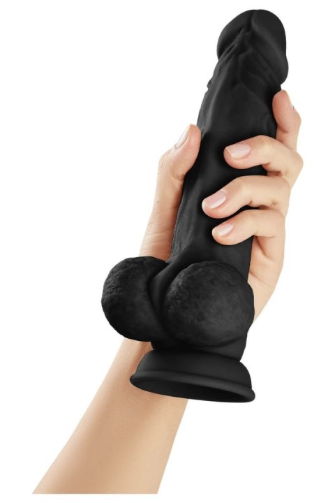 SHAFT Model A 8.5" czarny - anatomiczny silikonowy model FLEXISKIN™ z przyssawką