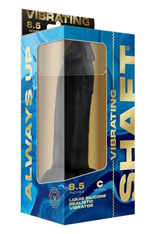 SHAFT Model C 8.5" Czarny - Wibrujący system FLEXISKIN™, 24,1 cm