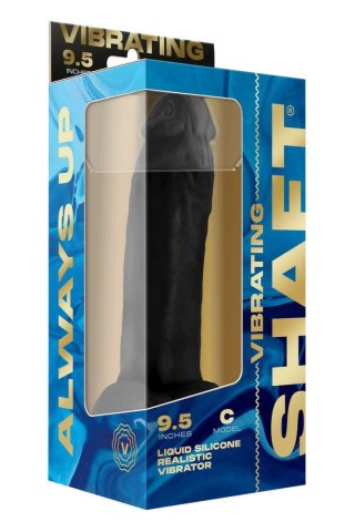 SHAFT Model C 9.5" Black - maszyna intymna z FlexiSkin™, 8 trybow