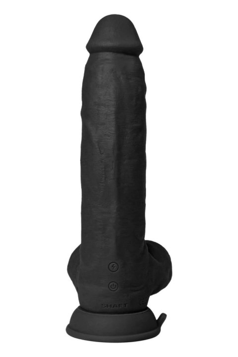 SHAFT Model C 9.5" Black - maszyna intymna z FlexiSkin™, 8 trybow