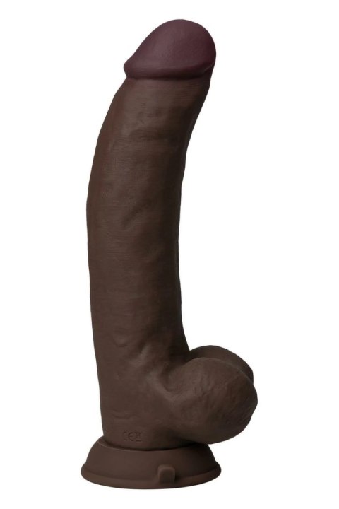 SHAFT Model C 9.5" Mahogany - Wibrujący system intymny FlexiSkin™