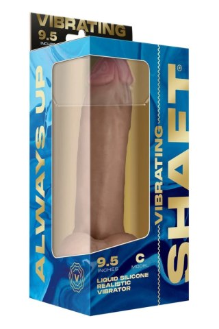 SHAFT Model C 9.5" Pine - elastyczna maszyna intymna z wibracjami