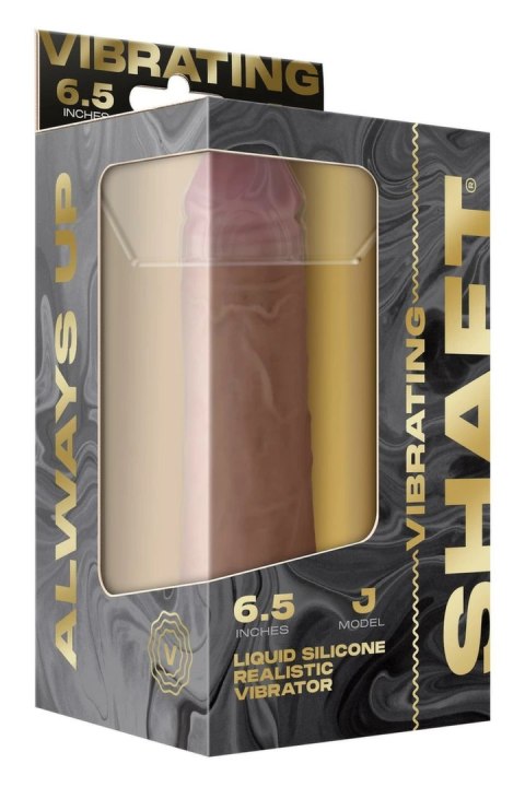 SHAFT Model J 6.5" Pine - Wibrująca maszyna intymna FlexiSkin, pilot
