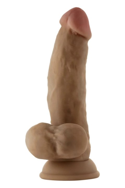 SHAFT Model N 7.5" Liquid Silicone - anatomiczny, dwuwarstwowy, Oak