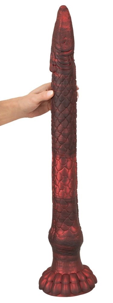 Beasty Cocks The Enormous Eel silikonowy model fantasy 65,5 cm czarny