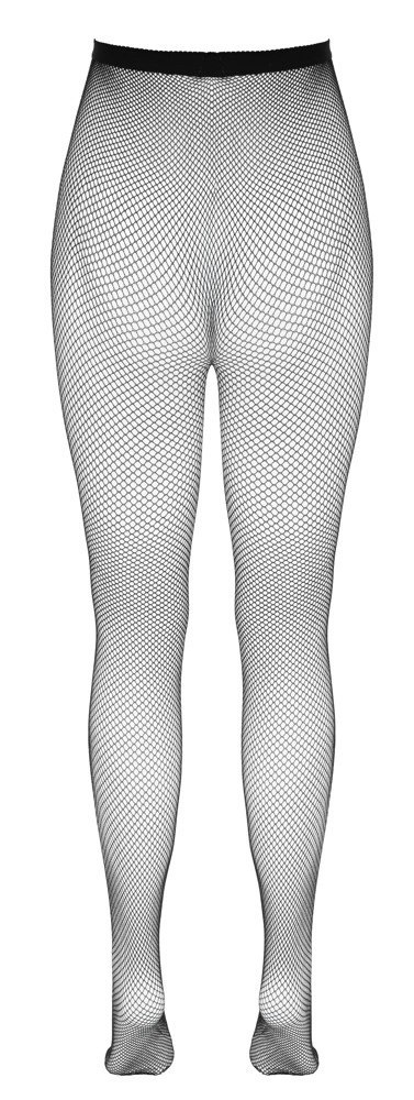 Cottelli LEGWARE Net Tights S-L czarne rajstopy siateczkowe