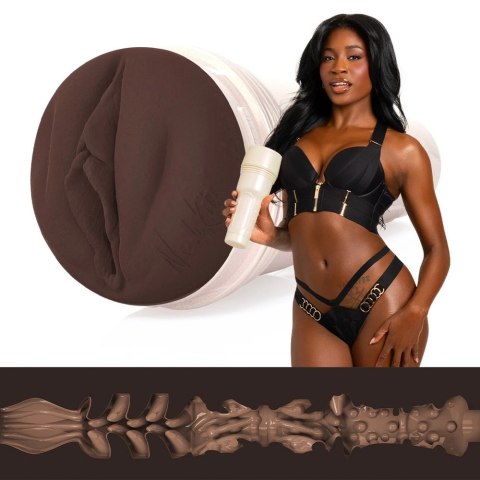 Fleshlight Nicole Kitt Purrrrrfection maszyna intymna Superskin 25 cm