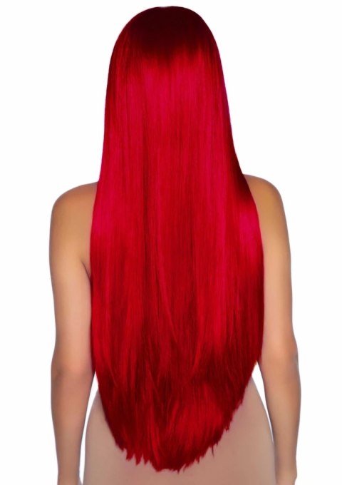 Leg Avenue Long Straight Center Part Wig Neon - peruka syntetyczna UV
