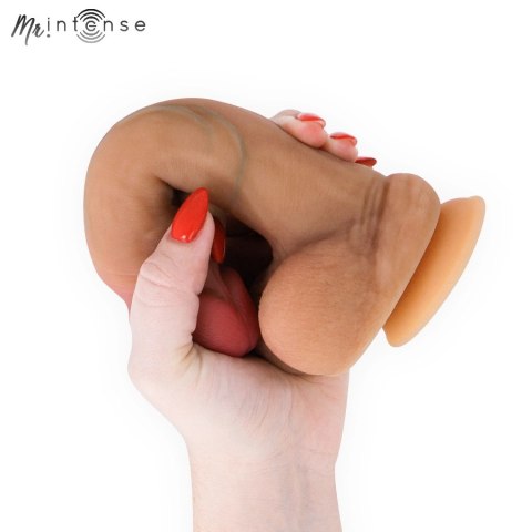 MR INTENSE Danny silikonowy model z funkcją ejakulacji 20,5 cm 4 cm