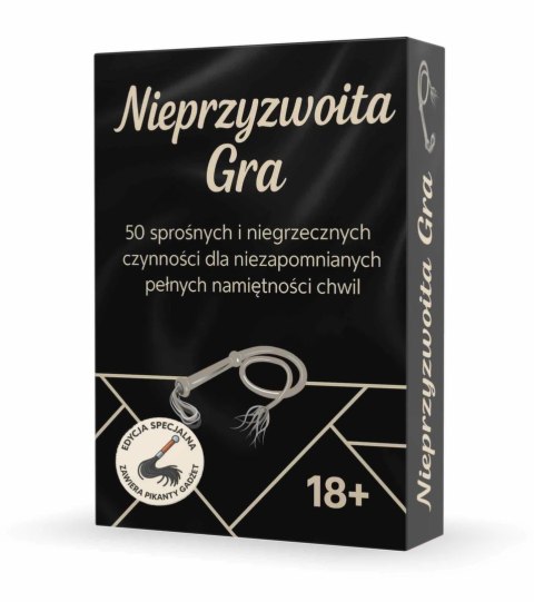 Nieprzyzwoita Gra 50 Zadań - Gra planszowa dla par 18+