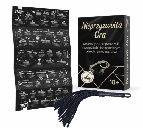 Nieprzyzwoita Gra 50 Zadań - Gra planszowa dla par 18+