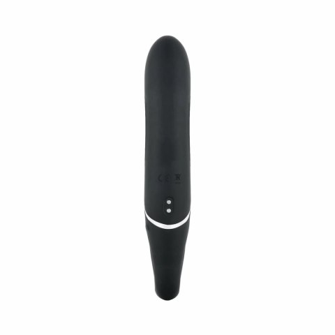 No-Parts Strapless Strap-On Tapping Black - bezpaskowy system z funkcją stukania