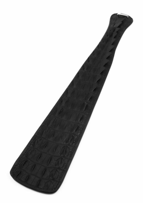 AVANZA FEROS Croc-Embossed Paddle skorzana packa z tłoczeniem