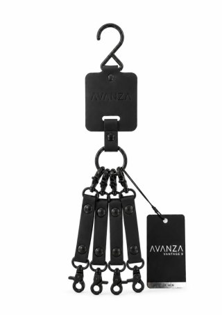 AVANZA Precision Hogtie VANTAGE 8 czarny system wiązania PU Leather
