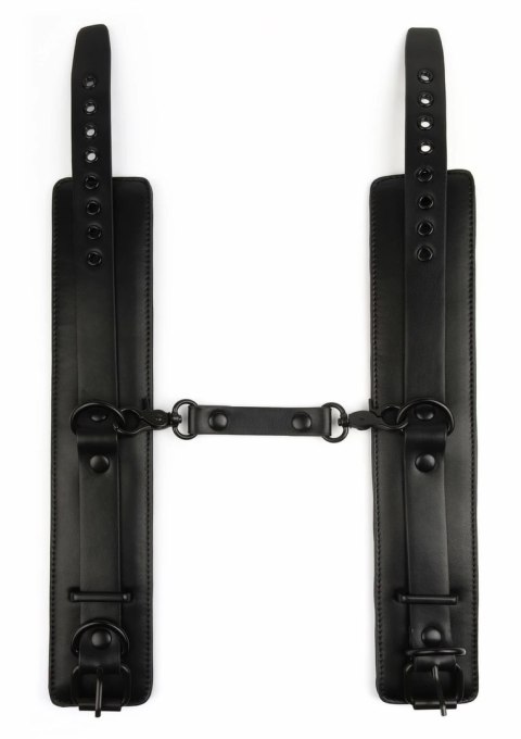 AVANZA VANTAGE 8 Precision Ankle Cuffs czarne skorzane kajdanki na kostki