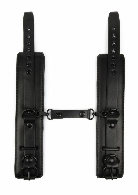 AVANZA VANTAGE 8 Precision Wrist Cuffs czarne skorzane kajdanki