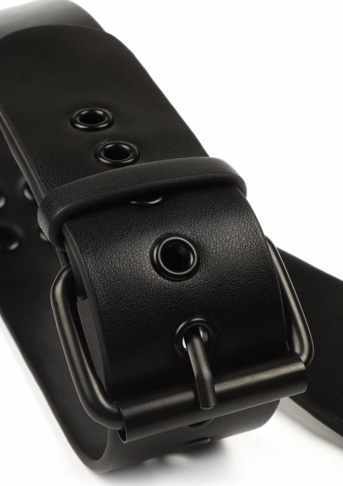 AVANZA VANTAGE 8 Signature Collar & Short Leash czarny skorzany zestaw