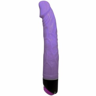 BAILE Adour Club 23 cm Lila - wibrator anatomiczny, wielostopniowy