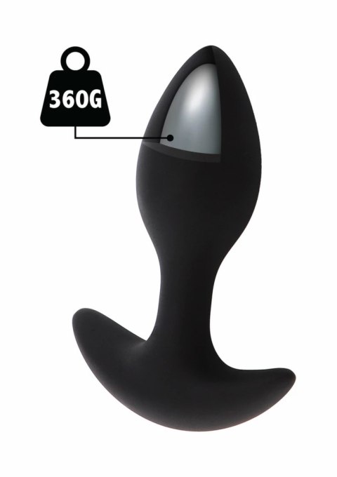 Extreme by Hidden Desire Weighted Anal Plug 360g silikonowy czarny