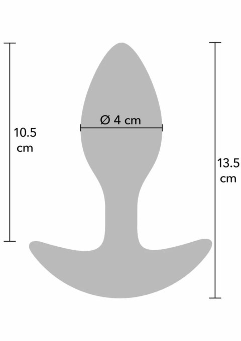 Extreme by Hidden Desire Weighted Anal Plug 360g silikonowy czarny
