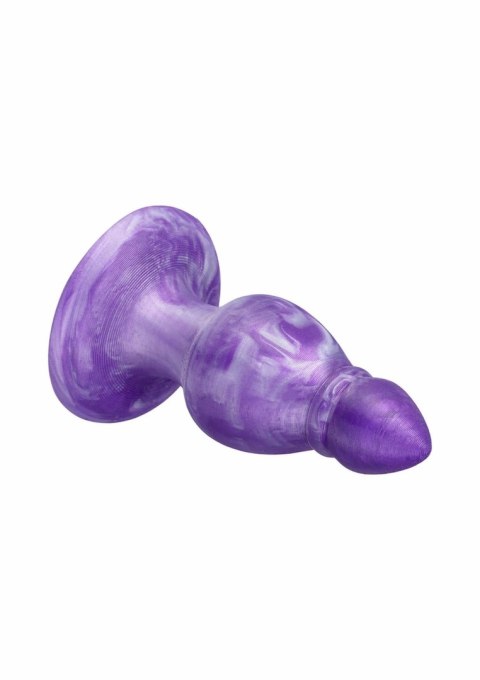 Fantasy Plug Queen fioletowy - regulowana twardość, SILEXPAN®