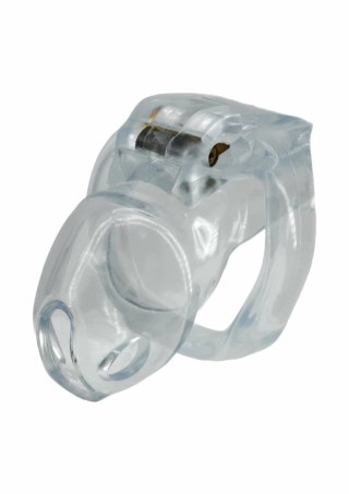 HIDDEN DESIRE Clear Control Cage Short - przezroczysta klatka, 4 rozmiary