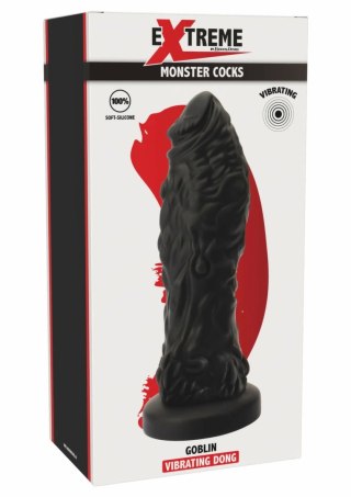 HIDDEN DESIRE Goblin Monster Dong silikonowy wibrator z przyssawką 25 cm
