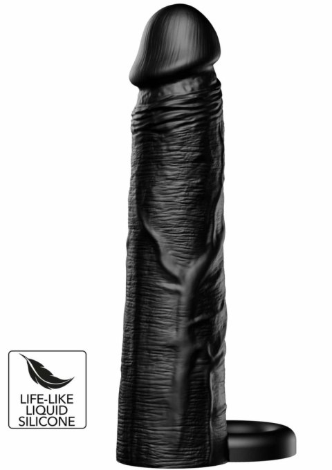 HIDDEN DESIRE INFERNO silikonowa nakładka z pierścieniem 20 cm