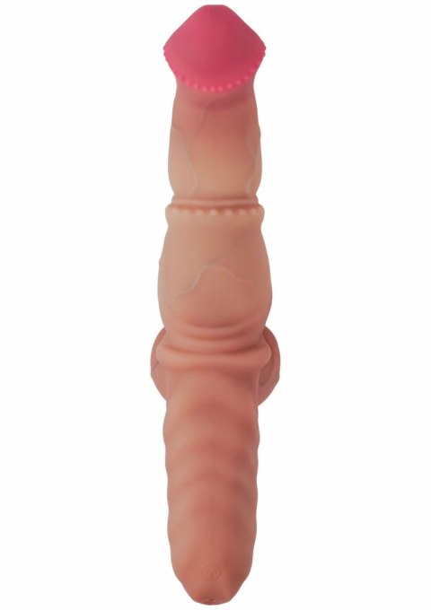 HIDDEN DESIRE Mutant Rumbler Liquid Silicone Wibrujący Model 22 cm