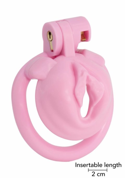 HIDDEN DESIRE Sissy Trainer Cock Lock X-Short - system blokujący, ultra płaski