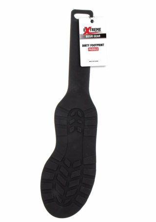 Hidden Desire Dirty Footprint Paddle silikonowy model z teksturą podeszwy 32 cm